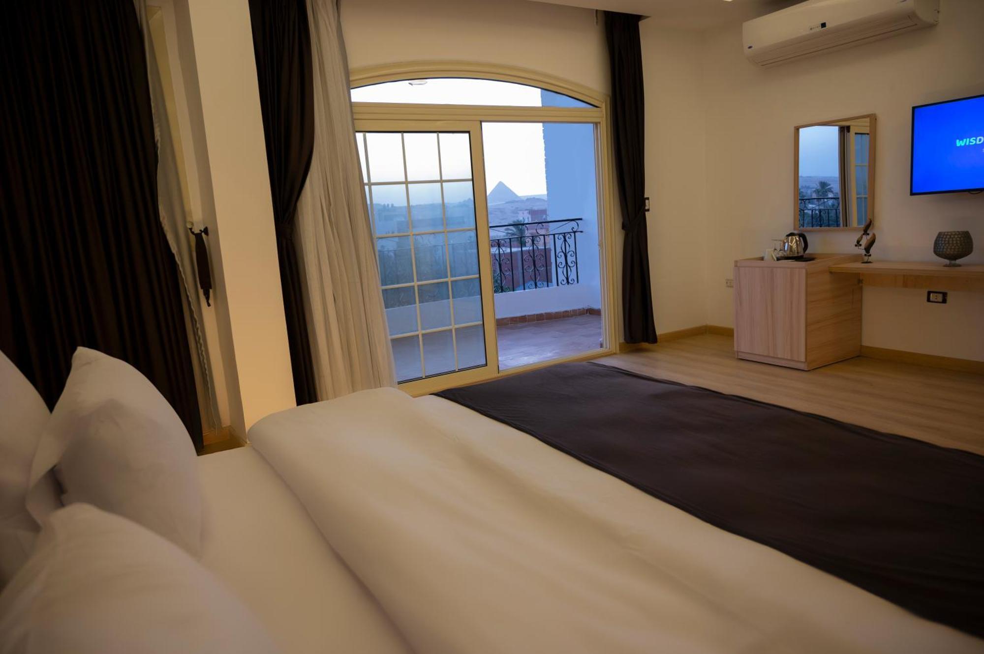 Palm Pyramids View Hotel Kafret el-Gabal Extérieur photo