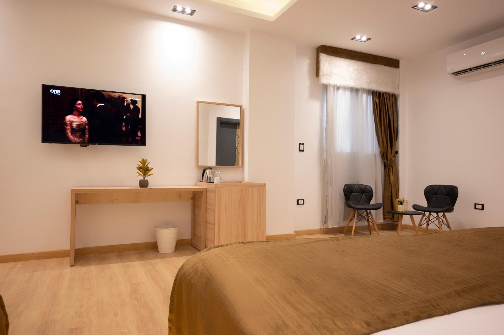 Palm Pyramids View Hotel Kafret el-Gabal Chambre photo