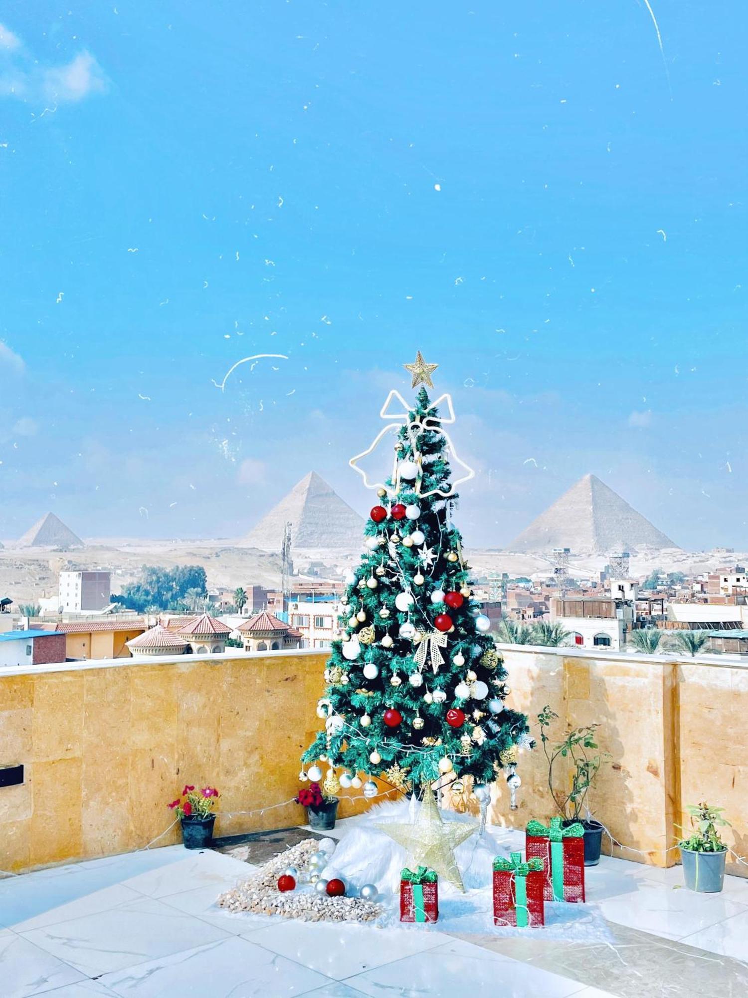 Palm Pyramids View Hotel Kafret el-Gabal Extérieur photo